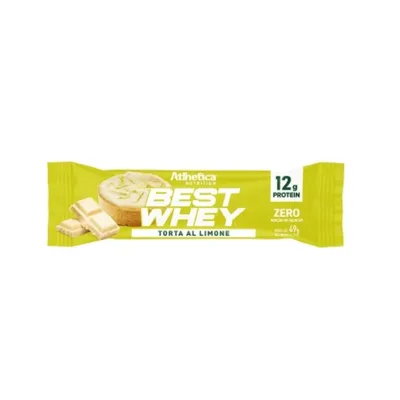 Barra Proteína Best Whey Torta Al Limone 12g de Proteína 49g
