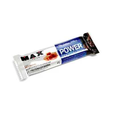 Barra De Proteina Max Titanium Doutor Bar Sabor Milk Caramelo 41g