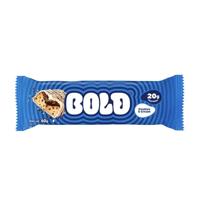 Barra De Proteína Bold Cookies & Cream 60G preço