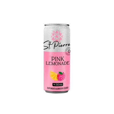 Bebida Gaseificada St Pierre Moving Zero Pink Lemon 310ml