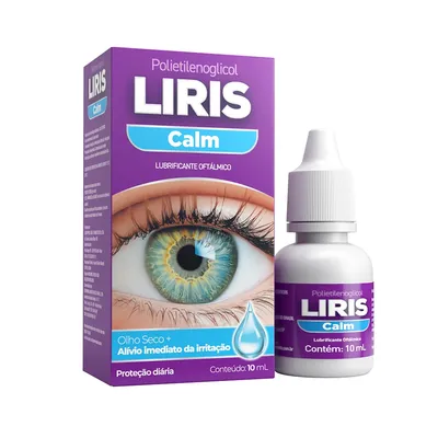 Lubrificante Oftálmico Estéril Liris Calm 10ml