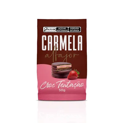Alfajor Carmela Crocante Tentação 50g