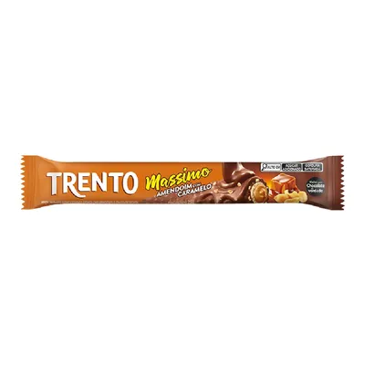 Chocolate Trento Massimo Amendoim Caramelo 25g