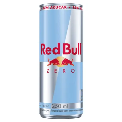 Energético Red Bull Zero Lata 250ml