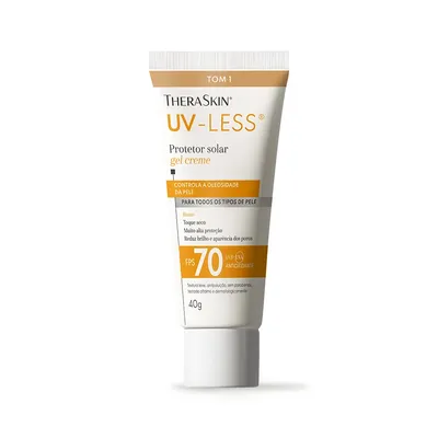 Protetor Solar Theraskin Uv-Less Tom 1 40g