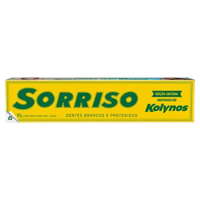 Creme Dental Sorriso Kolynos Caixa 90g