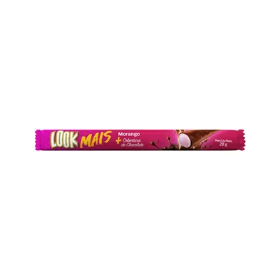 Chocolate Look Mais Itamaraty Morango 20g