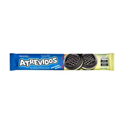 Biscoito Itamaraty Recheado Atrevidos Chocolate Branco 90g