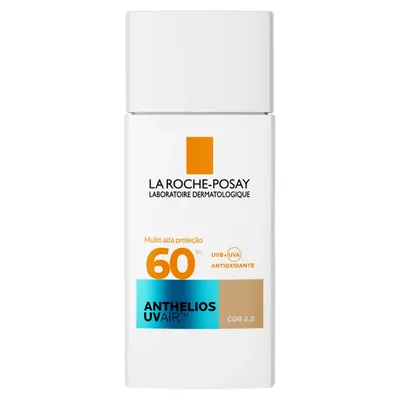Protetor Solar com Cor 2.0 FPS 60 La Roche-Posay Anthelios UVAir 45ml