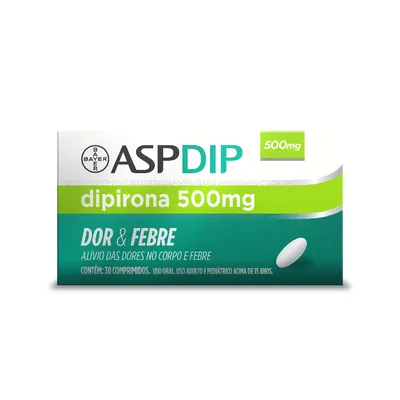 Aspdip 500mg 10 Comprimidos