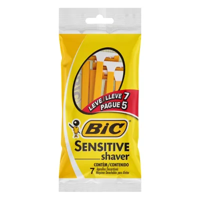 Aparelho De Barbear Bic Sensitive Shaver Leve 7 Pague 5 preço