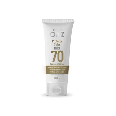Protetor Solar Oaz FPS 70 200ml