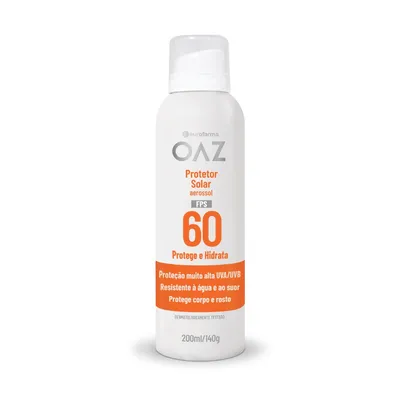 Protetor Solar Oaz Aerossol FPS 60 200ml