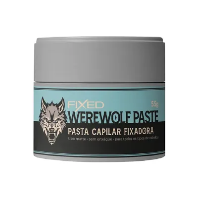 Pasta Capilar Fixed Finalizadora Wewolf Com Queratina 60g