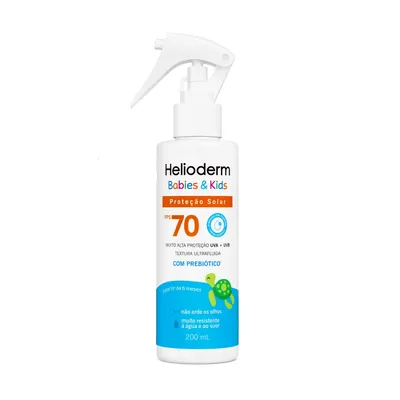 Protetor Solar Helioderm Infantil Em Spray FPS70 200ml