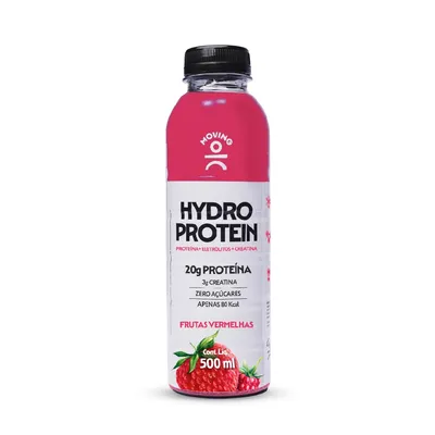 Isotônico Moving Hydro Protein Frutas Vermelhas 500ml