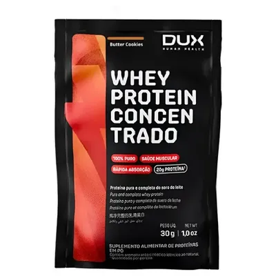 Whey Protein Dux Concentrado Cookies Sache 30G preço