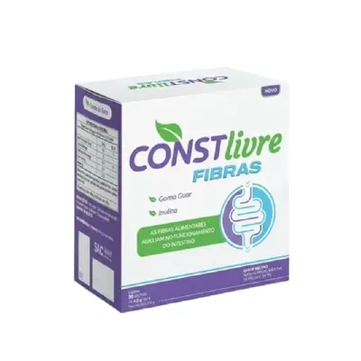 Constlivre Fibras Suplemento Alimentar 30 Sachês