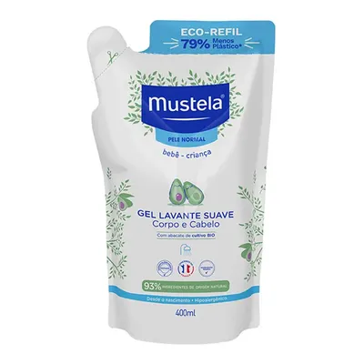 Gel Lavante Mustela Suave Refil 400ml