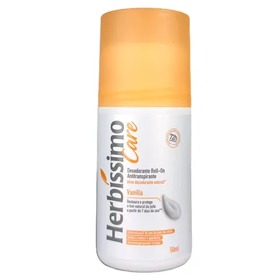 Desodorante Roll-On Antitranspirante Herbíssimo Care Vanilla 50Ml preço