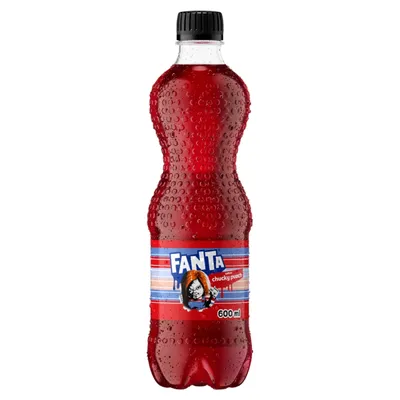 Refrigerante Saborizado com Fruta Chucky Punch Fanta Garrafa 600ml