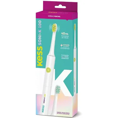 Escova Dental Elétrica Kess Soni-K 100 1 Unidades