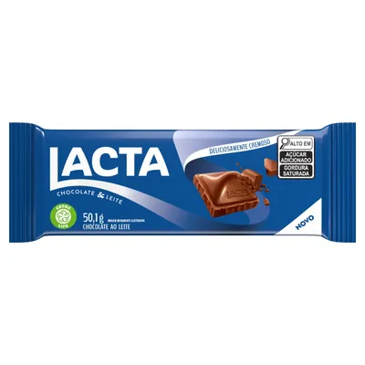 Chocolate Lacta Ao Leite 50.1g