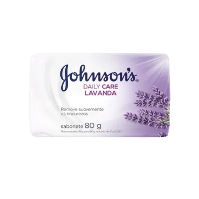 Sabonete Johnsons Daily Care Lavanda 80G preço
