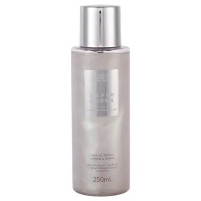 Body Splash Kiss Ny Shimmer Silver Queen 200ml