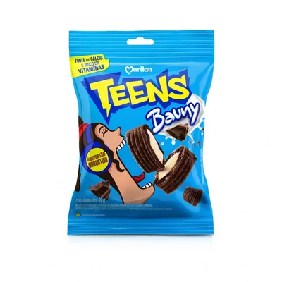 Biscoito Marilan Teens Snack Bauny 30g