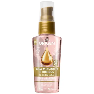 Finalizador Origem Sérum Condicionante Rosa Mosqueta E Hibisco 50ml