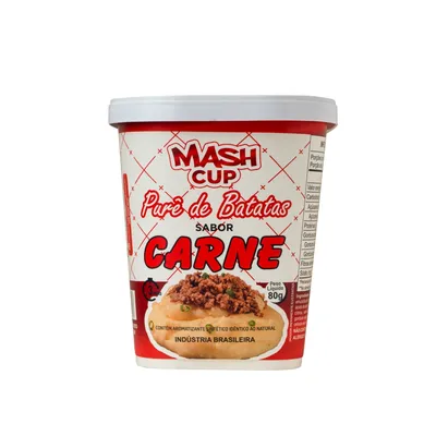 Pure De Batata Mash Cup Carne 80g