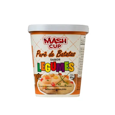 Pure De Batata Mash Cup Legumes 80g