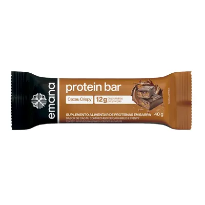 Barra Proteina Emana Cacau Crispy 40g