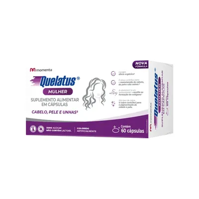 Suplemento Alimentar Quelatus Mulher 60 Cápsulas