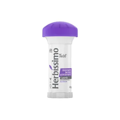 Desodorante Herbíssimo Creme Twist Antitranspirante Lavanda 48h 45g