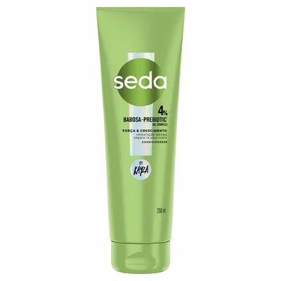 Condicionador Seda 4% Babosa Prebiotic By Rayza 250ml Força e Crescimento