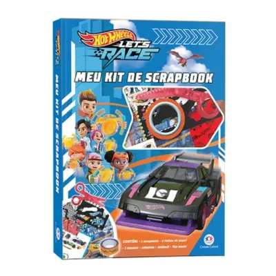 Livro Hot Wheels - Meu Kit de Scrapbook