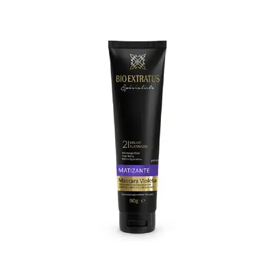 Mascara Violeta Matizante Desamareladora Bio Extratus 90Gr preço