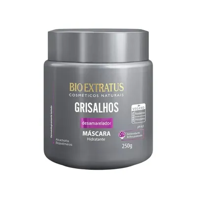 Máscara Hidratante Bio Extratus Alcachofra E Biopolímeros Grisalhos Desamarelador 250Gr preço