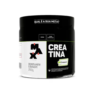 Creatina Creapure Max Titanium 250g