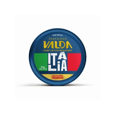 Valda Campeões Itália Tiramisu 50g