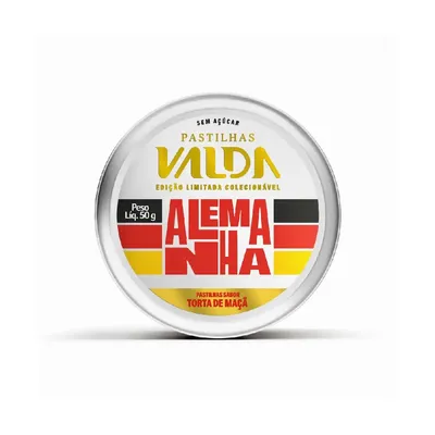 Valda Campeões Alemanha Torta de Maçã 50g