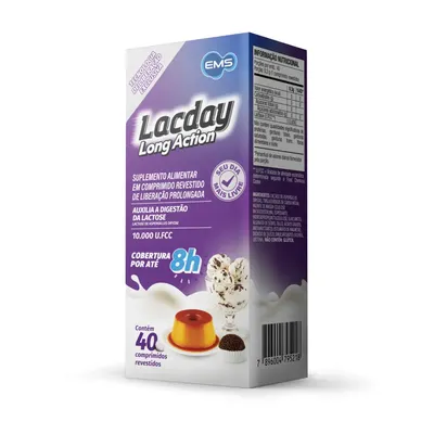 Lactase Lacday Long Action 40 Comprimidos