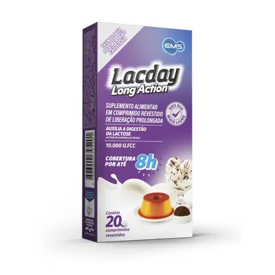 Lactase Lacday Long Action 20 Comprimidos