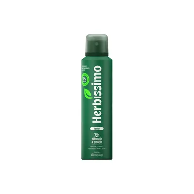 Desodorante Aerossol Herbíssimo Zero Alumínio Masculino Forest 150ml