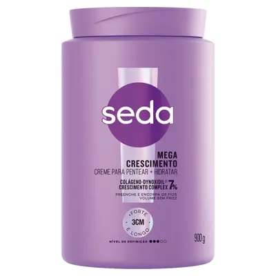 Creme para Pentear Seda + Hidratação Mega Crescimento 900g
