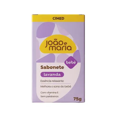 Sabonete Infantil em Barra João e Maria Lavanda 75g
