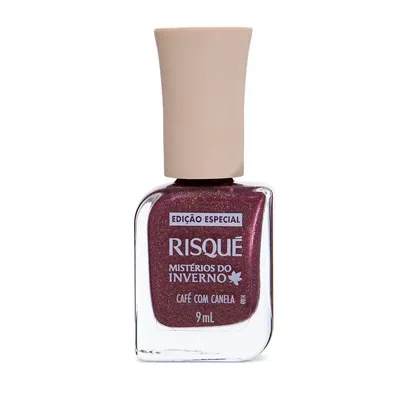 Esmalte Risqué Metálico Café com Canela 9ml