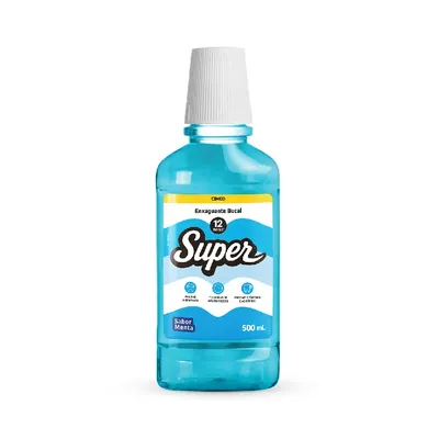 Antisséptico Bucal Cimed Super Fresh Menta 500Ml preço